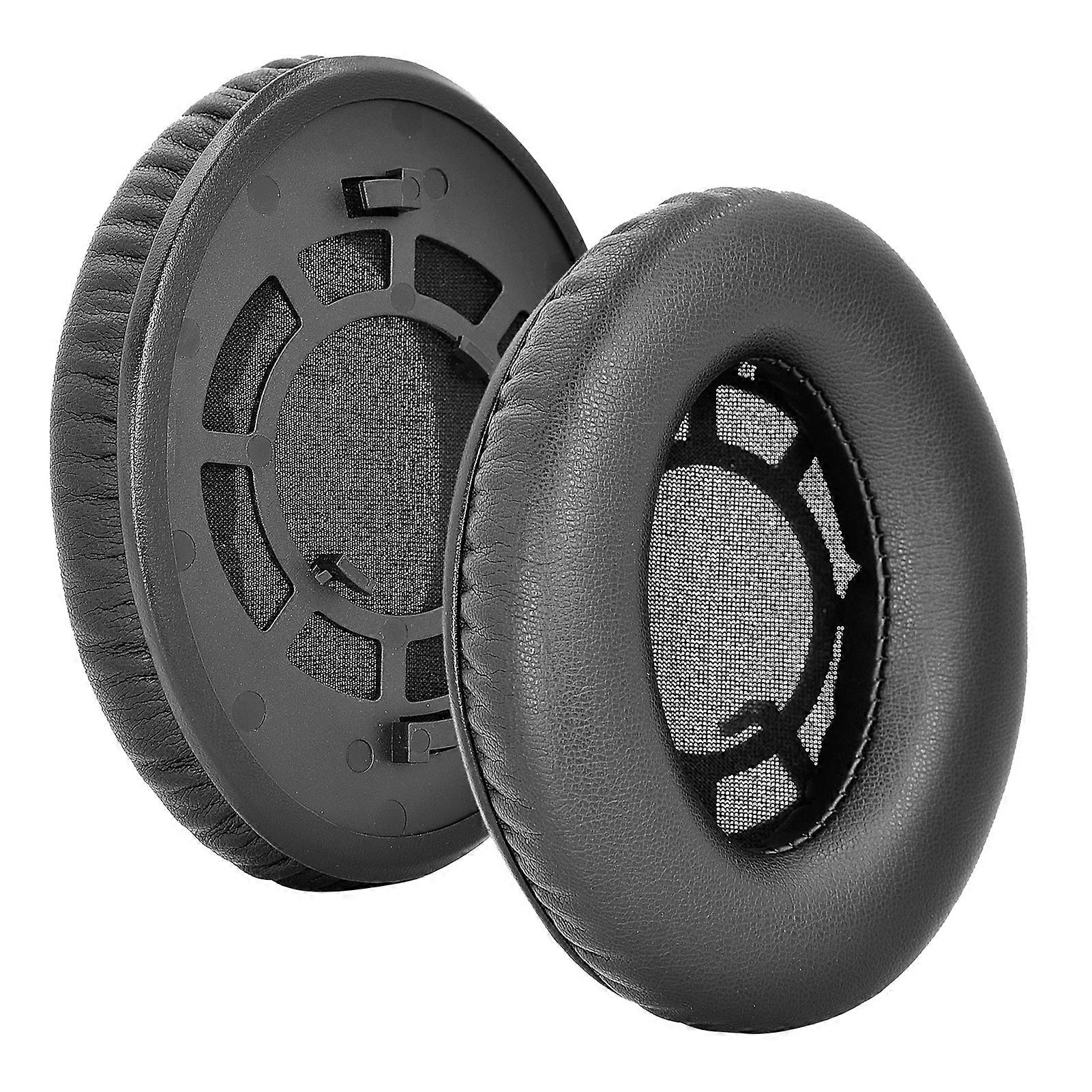 1 Pair High Elasticity Ear Pads Soft Earcaps Headset Earmuffs Protective Cushion with Buckle for Sennheiser RS120/100/110/115/117/119