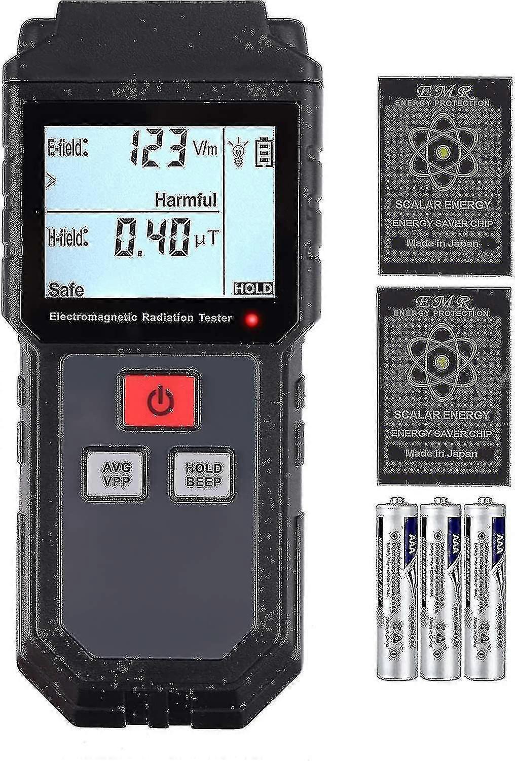Emf Lcd Digital Electromagnetic Radiation Detector Handheld Emf Meter Dosimeter