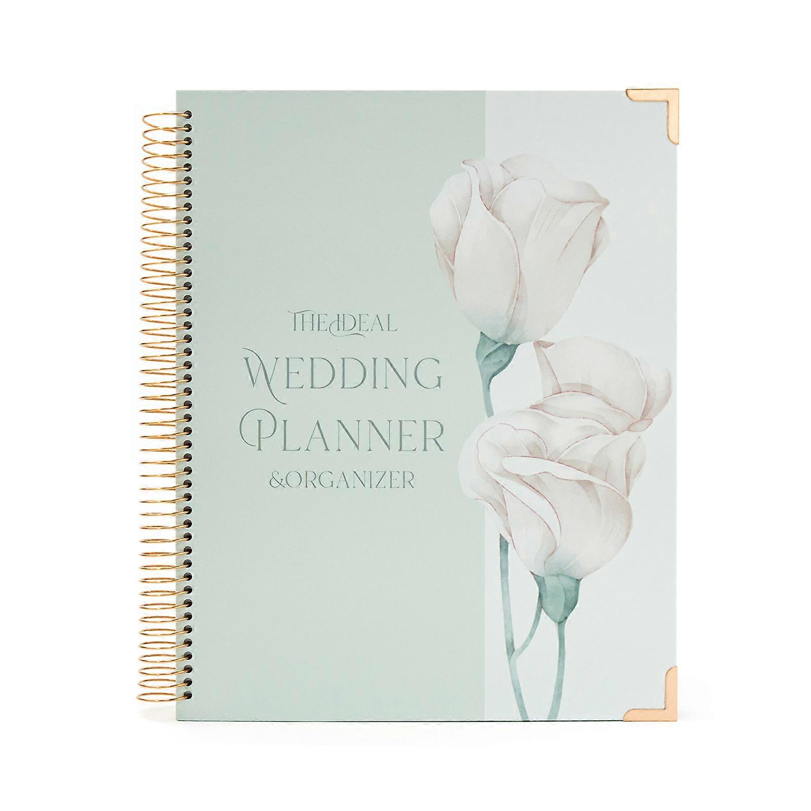 Wedding Planner Book with 88 Sheets, Organizer and Diary for Budget and Schedule, Multicolor Gift
