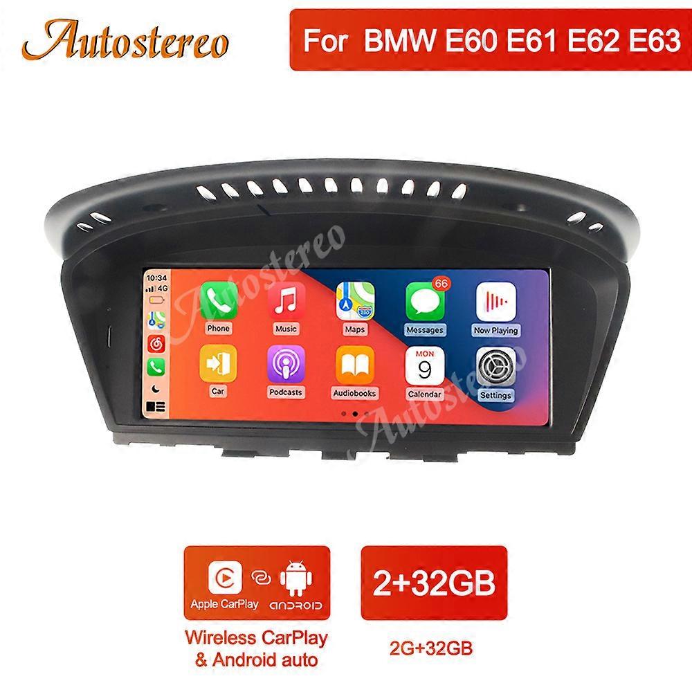 Android 12 Qualcomm Snapdragon Carplay For BMW 5 Series E60 E61 E62 E63 E92 E93 Car Multimedia Player GPS Navigation Auto Stereo