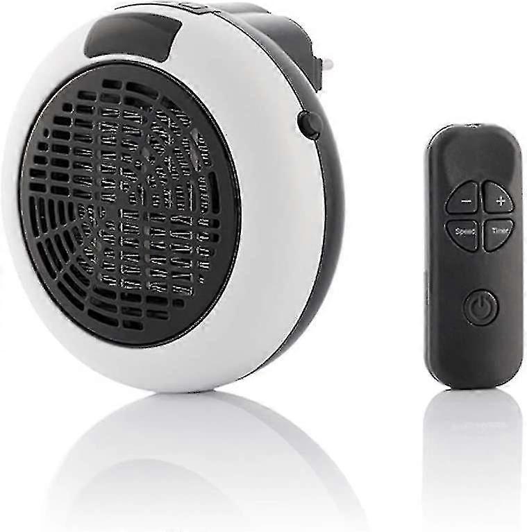 Electric Wall-mounted Fan Heater - Wall Socket Heating With Thermostat And Timer - Socket Heating Wi