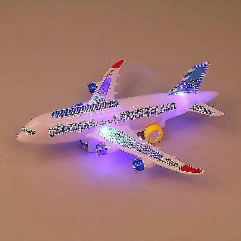 Electric Airliner Airplane With Music Lights Sound Toy Plane A380 Lights Passenger Aircraft Toy