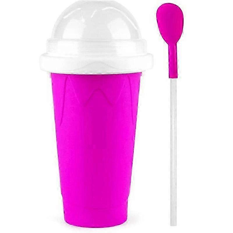 Children's Portable Smoothie Squeeze Cup, Red, 400ml Capacity