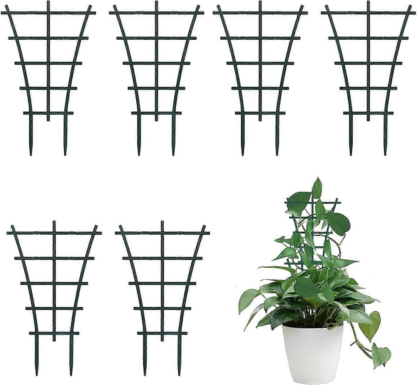 Pieces Climbing Plant Trellis,Garden Trellis for Plants,Garden Trellis Climbing Supports,Mini Climbing Plant Supports for Climbing Plants and Vines