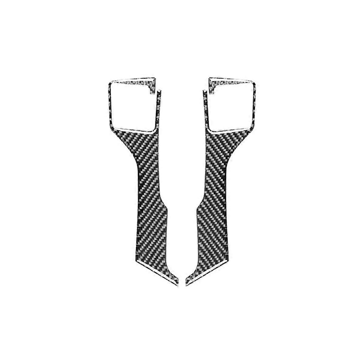 Carbon Fiber for 4Runner 2010-2020 Car Steering Wheel Button Trim Cover Interior Accessories