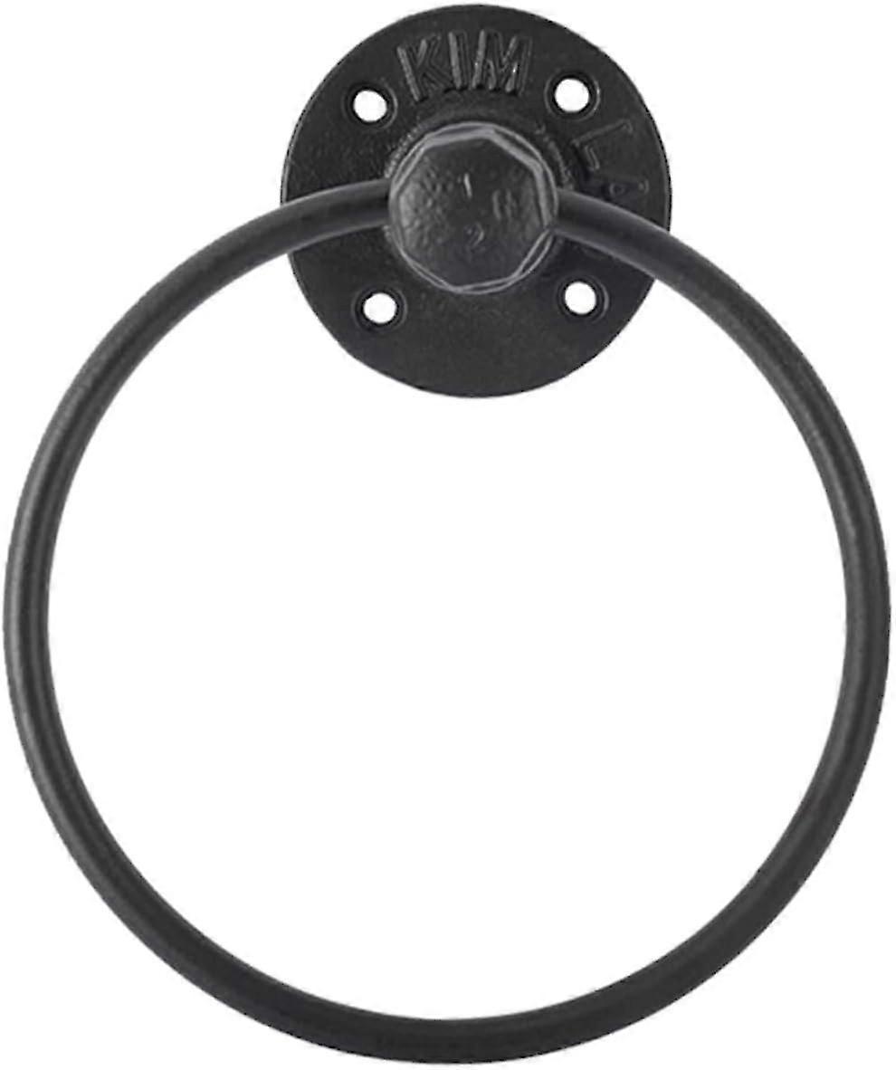 Porte-serviettes en fer forgé - Style ferme industriel