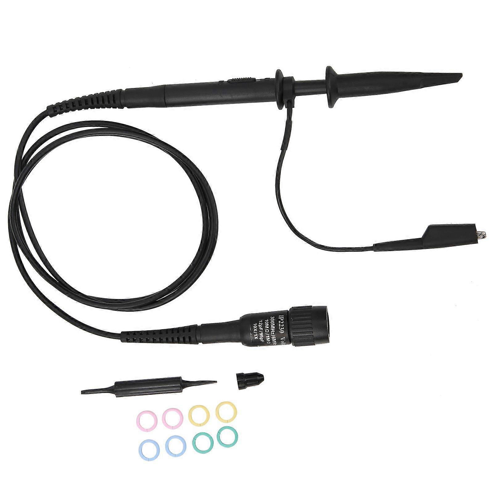 IP2230 300MHZ Oscilloscope Passive Probe 10X Attenuation Electrical Testing Accessory