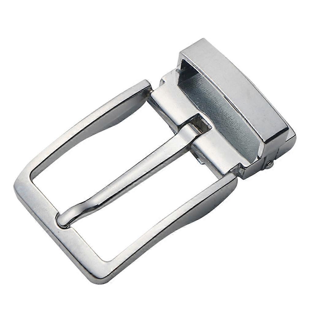 אבזם חגורה הפיך לגברים סיכה מלבנית חד חוד