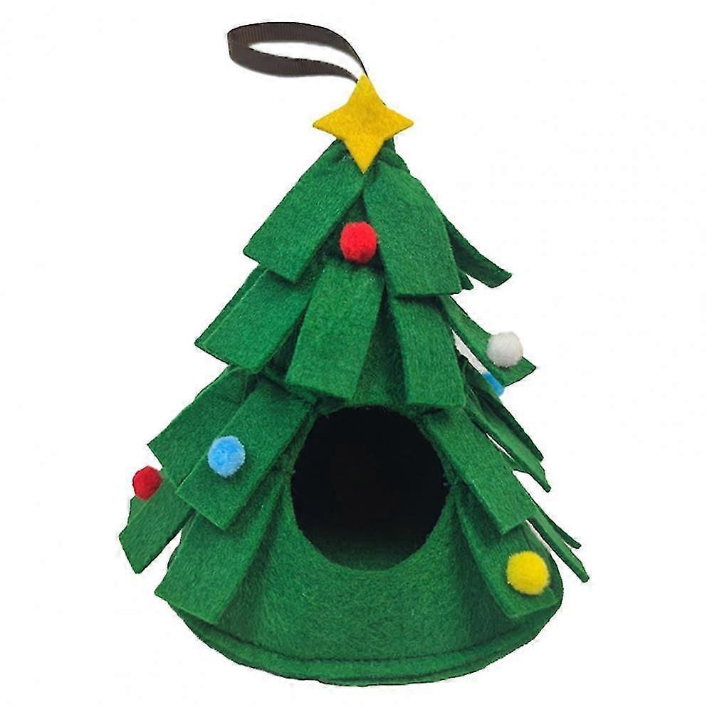 Felt Pet Nest Hamster Nest Hamster House Christmas Tree Guinea Pig Warm Pad Nest