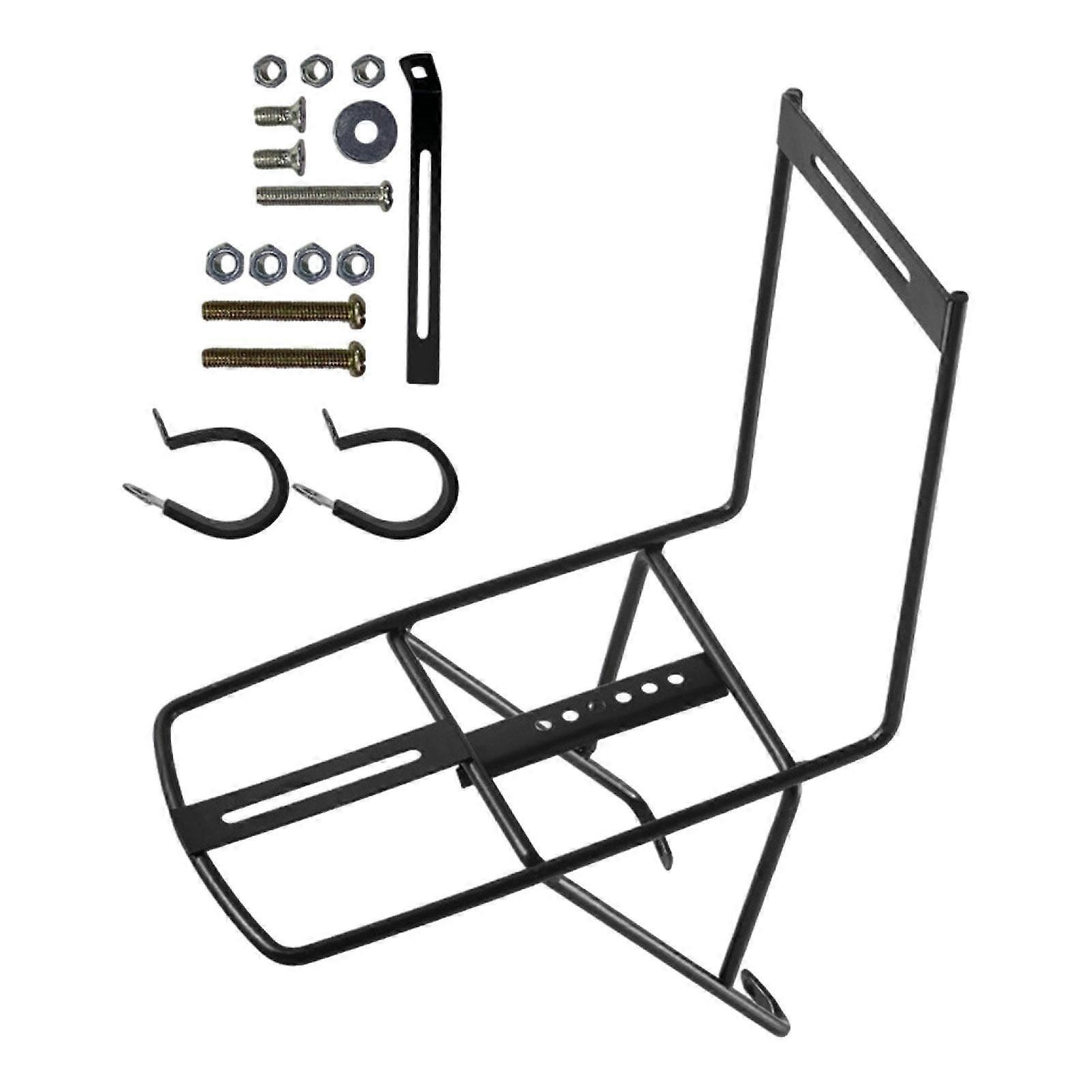 الدراجة الجبهة البضائع الرف دعم البضائع Pannier للدراجة الجبلية ركوب الحديد في الهواء الطلق