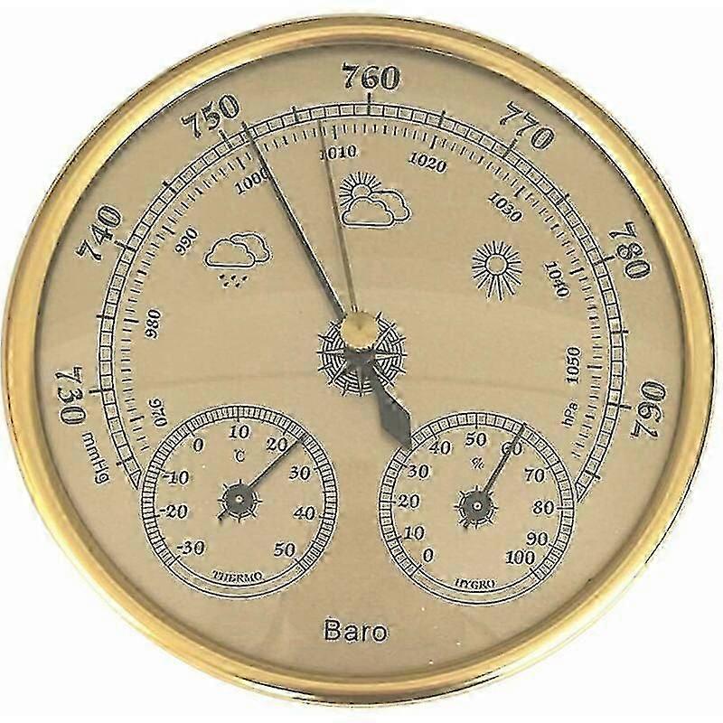 Instrument Barometer Thermometer Hygrometer Drei in einem
