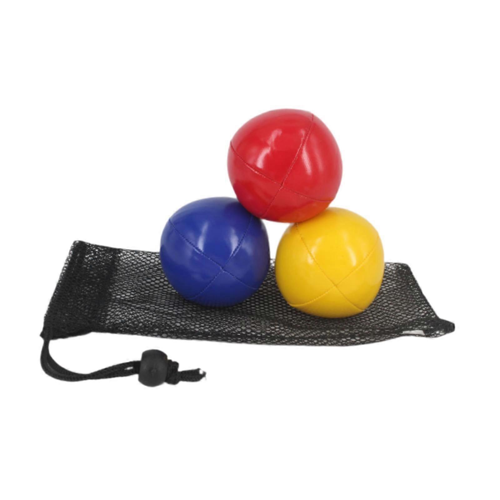 3x Juggling Balls for Beginners Acrobatics Toss Balls for Beginners Training