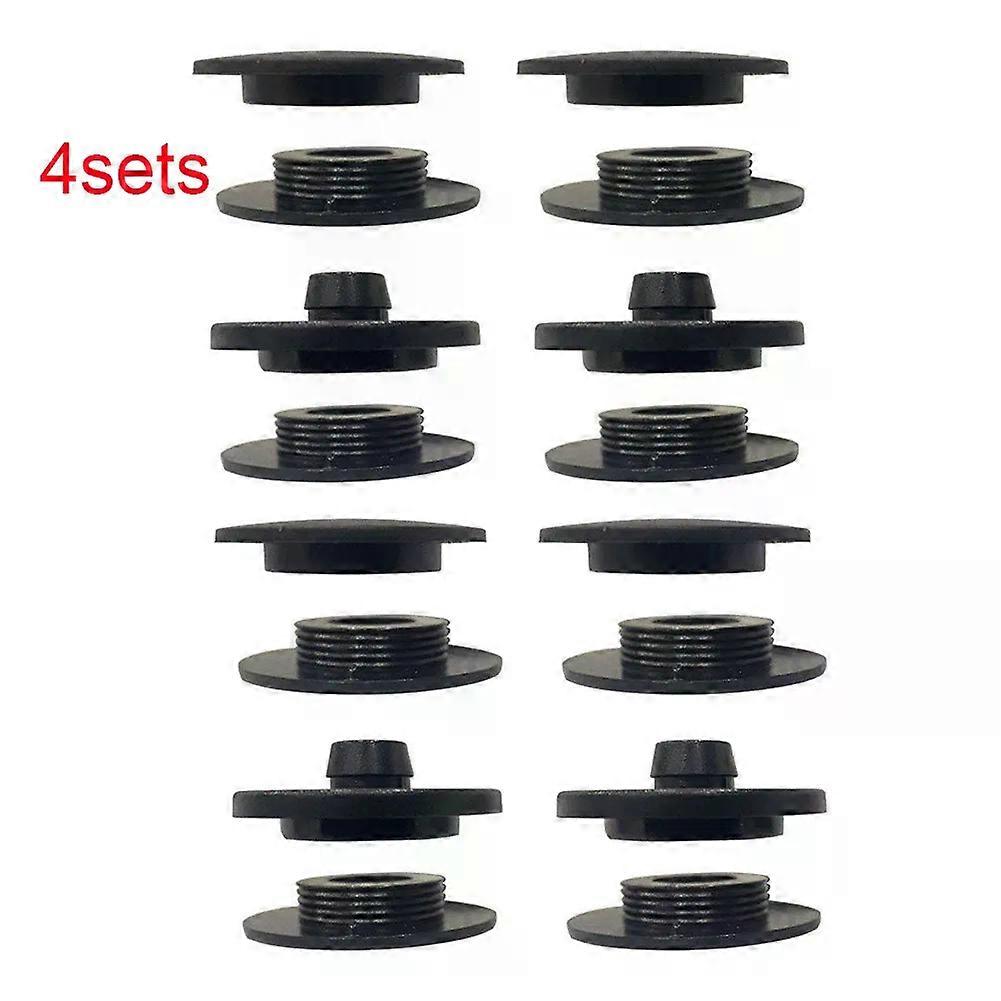Auto Fußmatte Anti-Rutsch Fixer GriffeDouble Layer Fixed Clips Set, Teppich Befestigungsklemmen Buckle Fixer, Innenzubehör 1/2/4