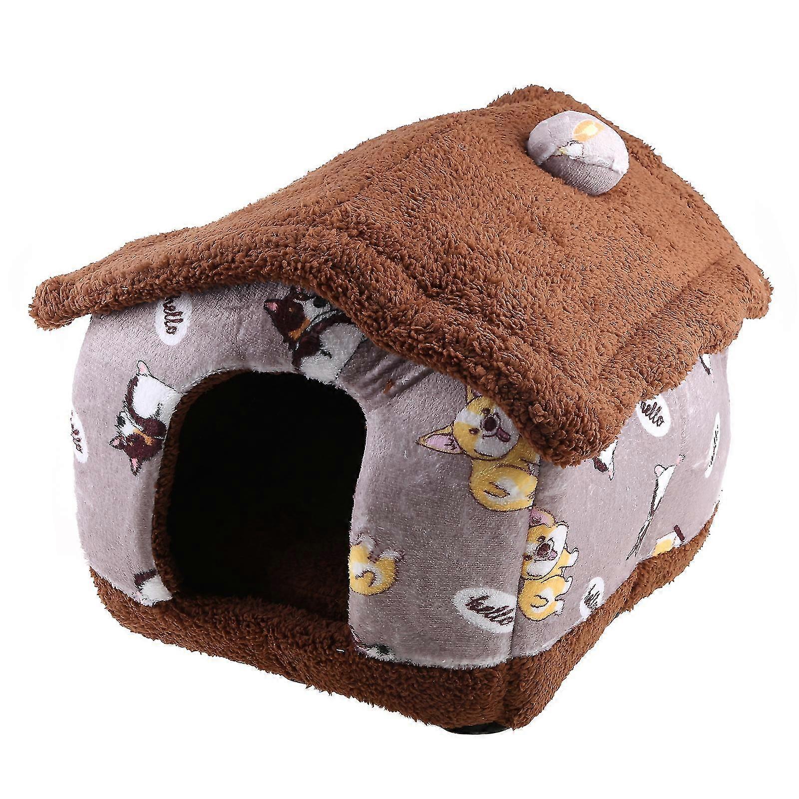 Winter For Cat/dog Rest Bed With Wear Resistant Non Slip Bottom Soft Warm Pet Ca