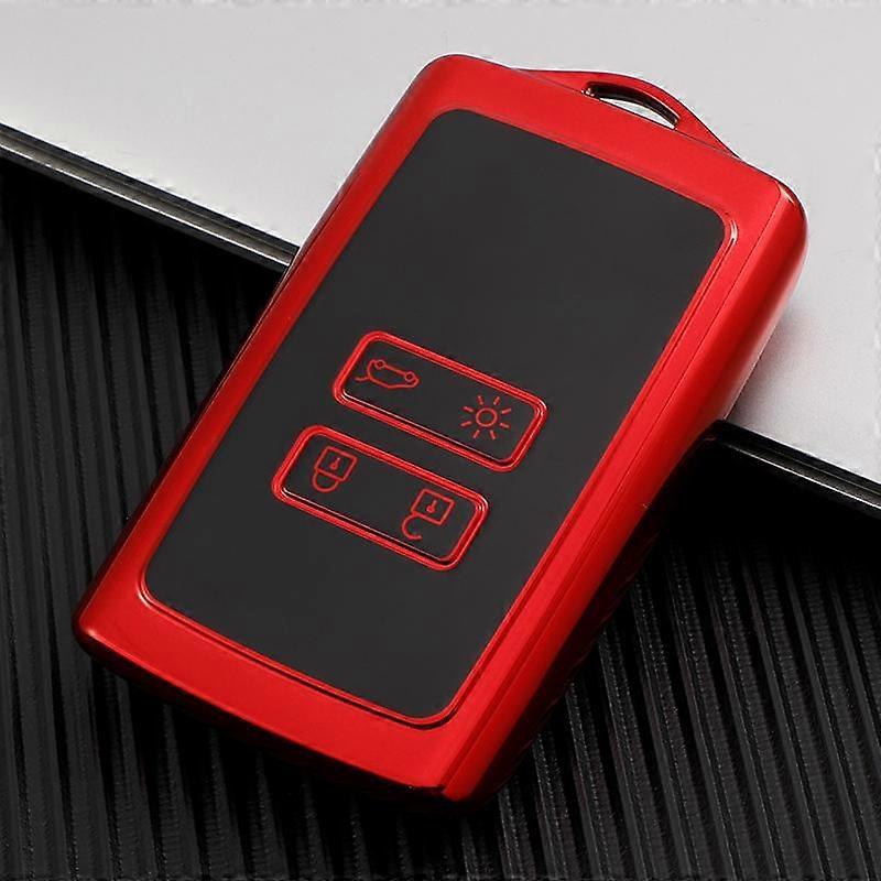 Fashion TPU Car Remote Key Cover Case Fob For Renault Captur Megane Talisman Espace Clio Zoe Koleos Scenic 4 Arkana Dacia Sandero Card