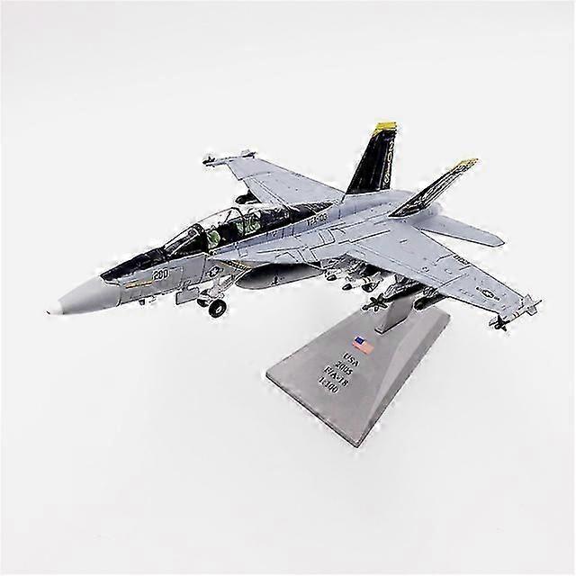 1/100 Scale Model Toys F18 Grumman Tomcat F/a-18f Pirate Flag Fighter Usaf Army Air Force Diecast Metal Plane Model Toy
