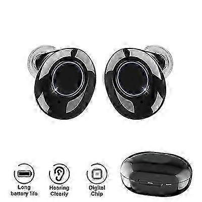 Hearing Aid Rechargeable Intelligent Hearing Aids Sound Amplifier Low Noise One Click Adjustable Tone Hearing Device For Elderly