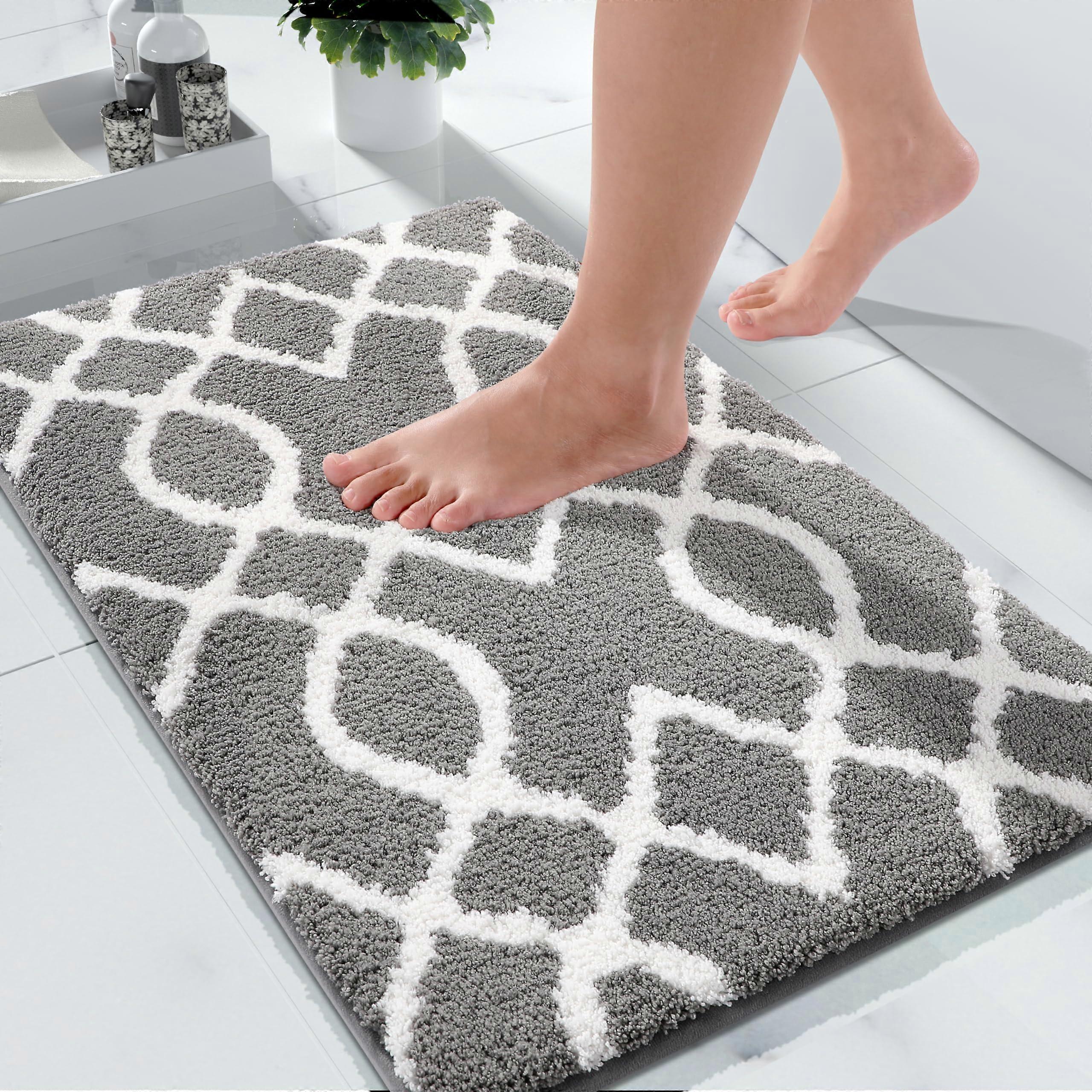 Thick Soft Bathroom Rug 24x17 inches