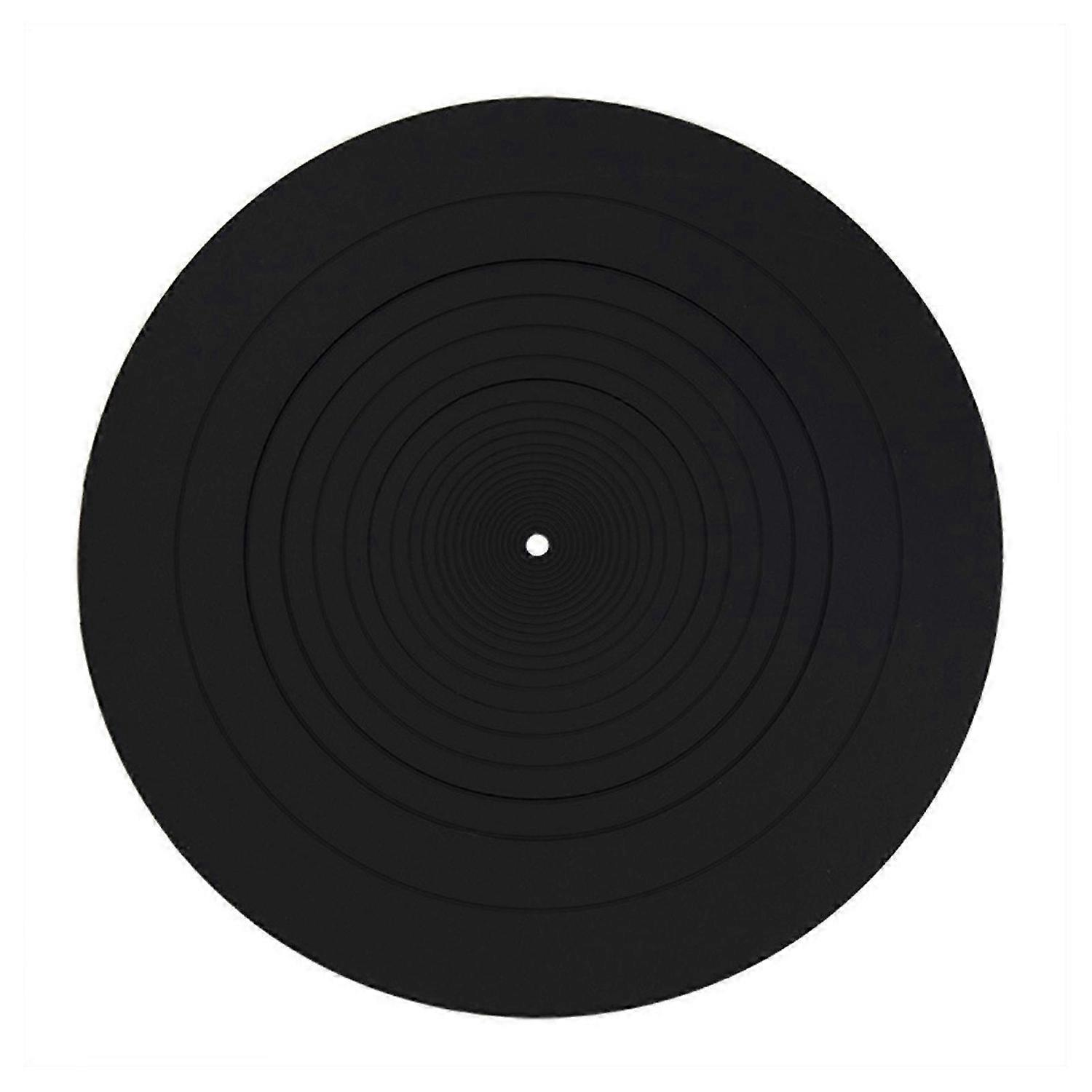 12  Turntable Platter Mat Rubber Silicone Pad Compatible with All LP Vinyl Record Player