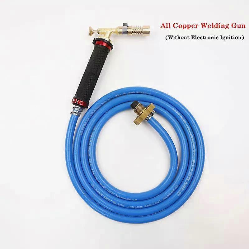 Torch Kit Gas Welding Electronic Ignition Liquefied Gas Burner Gun With 25M Hose for Heating Gas Burner Tool Welding Iron Gas