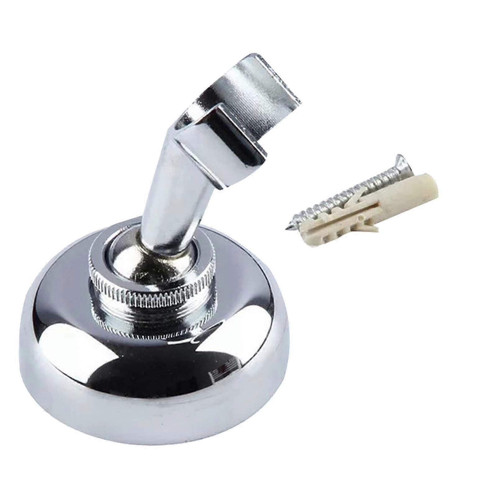 Shower Holder Wall Mounted Metal Bathroom Fitting Adjustable Angle Hook