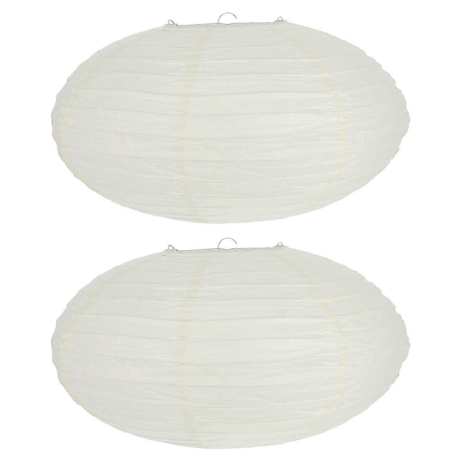 2pcs Paper Lantern Lampshades Hanging Lamp Shade Hanging Lantern Lampshade for Home Party