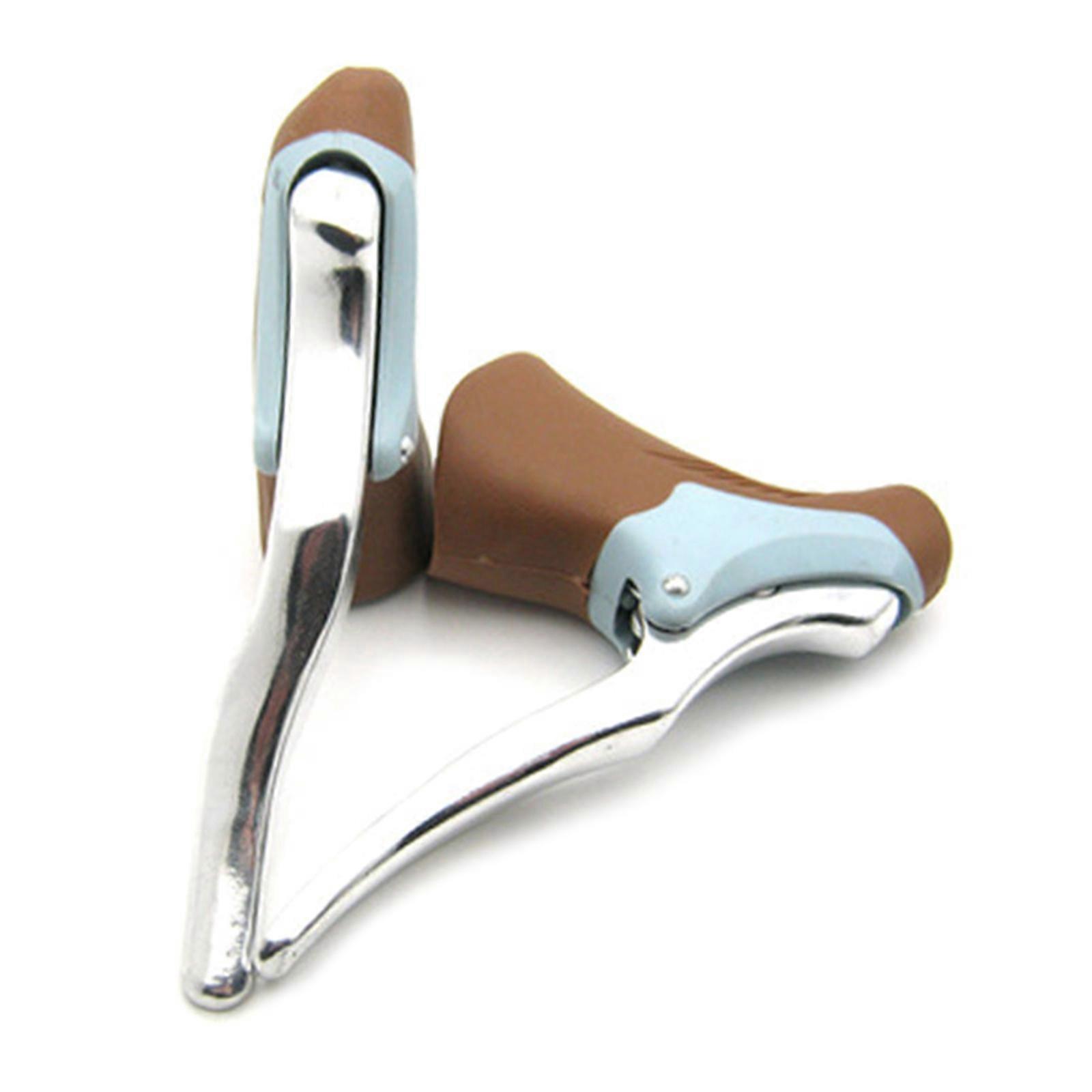 Universal Bike Brake Levers Durable and Corrosion Resistant Handlebars for Professional and Hobbyist Cyclists Spare Part  brown