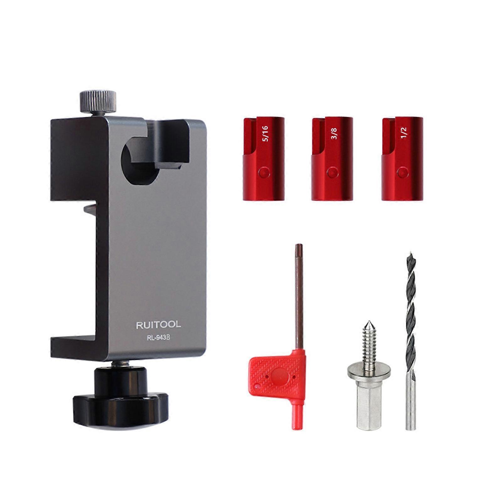 Adjustable Dowel Maker Metric Jig 8/10/12/14mm 5/16 3/8 1/2 with Carbides Blades Round Bar Round Tenon Making Tool