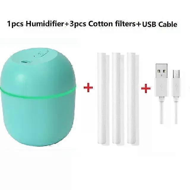 Mini Ultrasonic Air Humidifier Aroma Essential Oil Aroma Diffuser Home Car Usb Fogger Mist Maker With Led Night Lamp