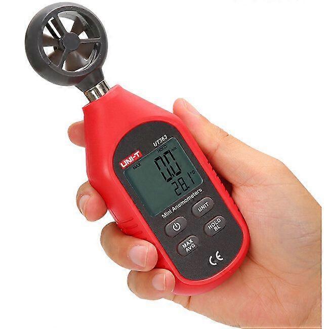 unbrand UNI-T UT363 Mini Wind Speed Meter Anémomètre de poche Testeur de température Thermometer_Spe