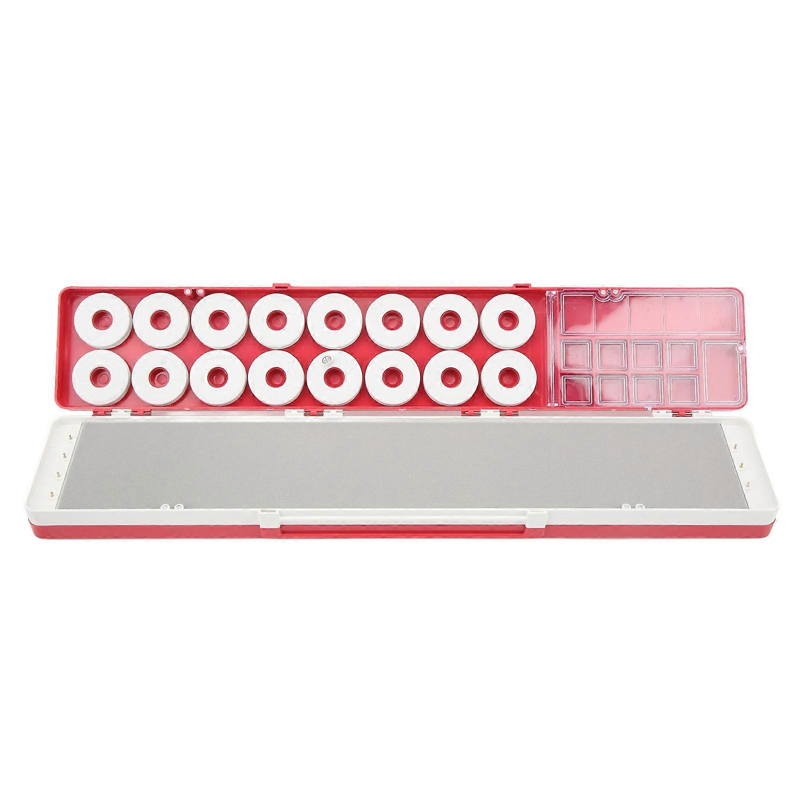 Fishing Floats Box 3 Layers 3 in 1 Fish Float Storage Box Fishing Tackle Accessories Red