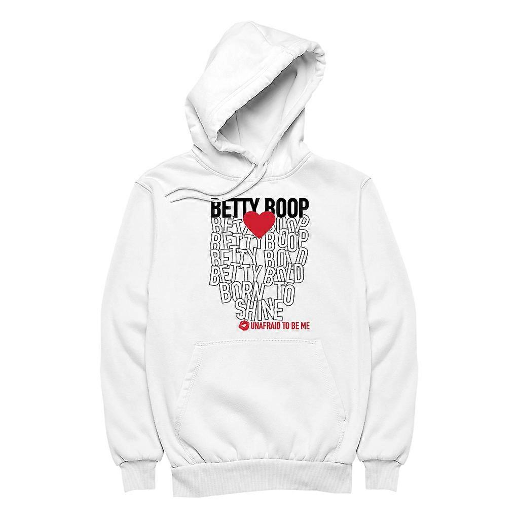 Betty Boop Bold Born To Shine Women's Hooded Sweatshirt