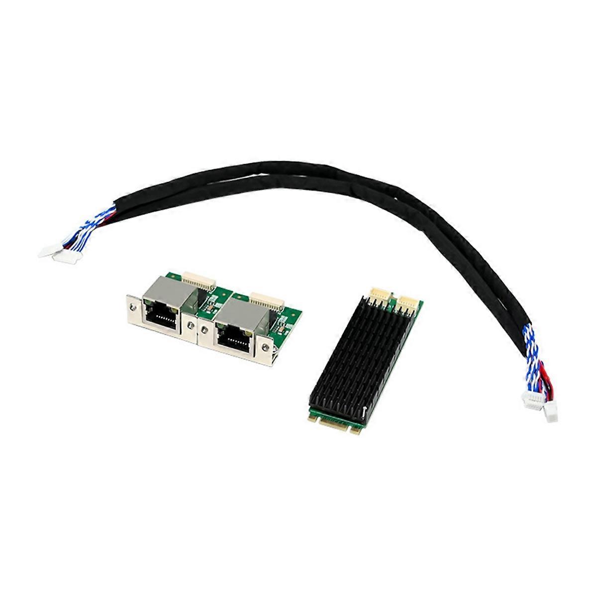 ST7465 M.2 B+M I226-T2 Industrial Grade 2.5G Gigabit Ethernet Card