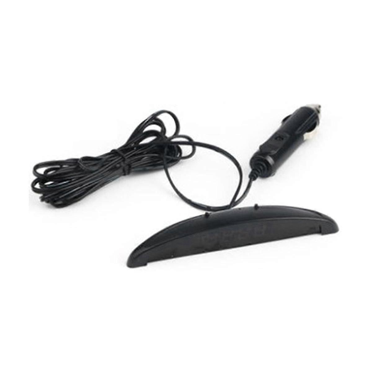 CarGrade Car Electronic Clock, Car Electronic Clock, with Luminous InCar Thermometer & Voltmeter Blue Font