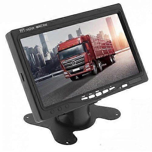 Monitor auto Lcd Led 7 Inch, negru