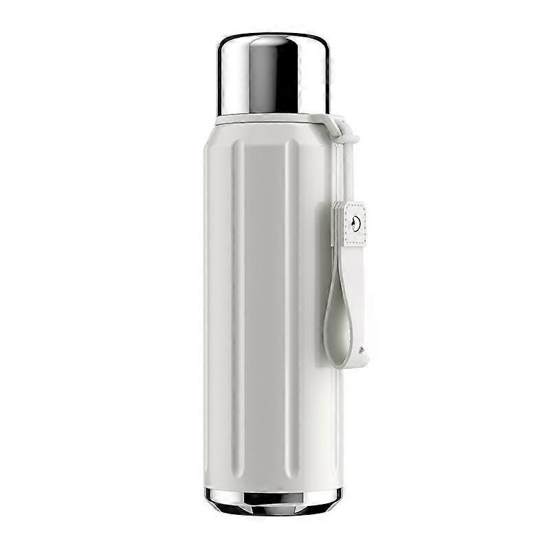 Cup with Glass of Water 316 Inner Stainless Steel Vacuum Flask 600 Ml Large Capacity Travel Mug