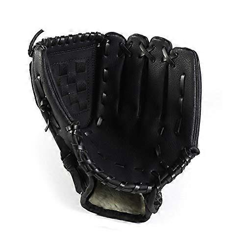 Baseball Glove Left Hand Size 10.5/11.5/12.5 for Outdoor Sports and Softball Practice, Suitable for All Ages