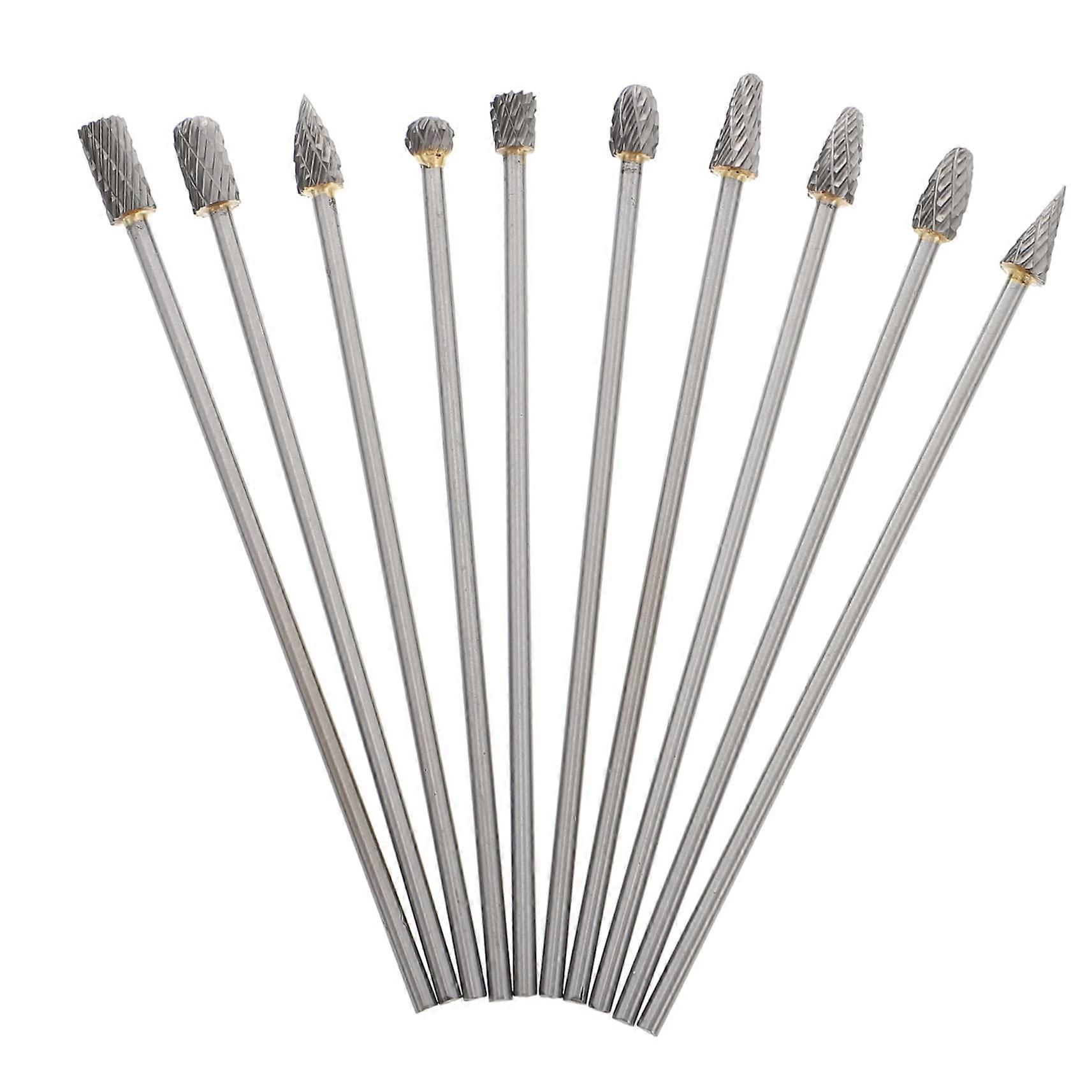 Upgrade Your Carving 3x6x100mm Carbide Burr Set for Rotary File Grinding Finishing