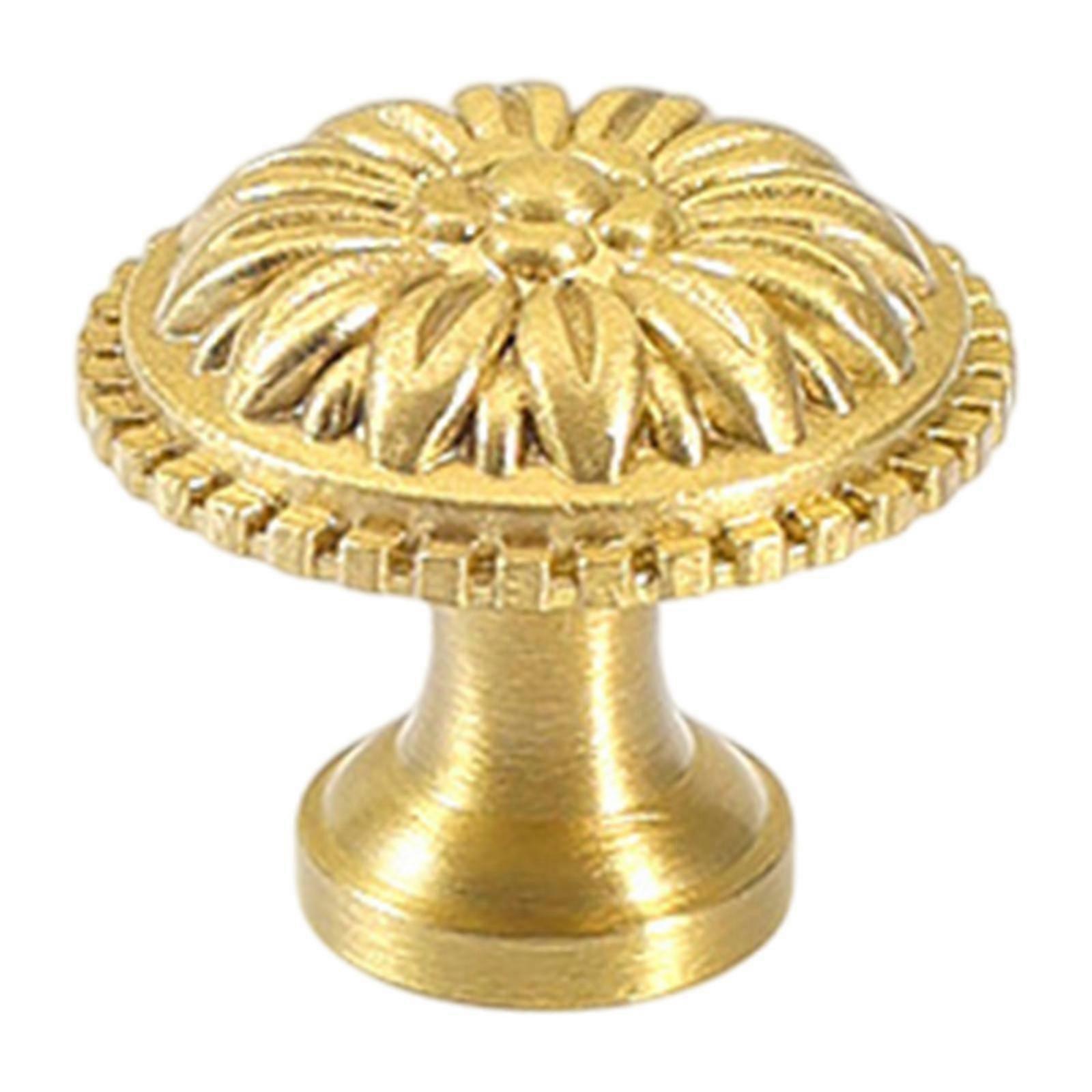 Drawer Handle Knob Copper Door Handle Simple Easy to Install Decor Cabinet Pull