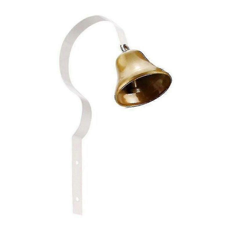 Metal Wall Doorbell Pet Training Bell (Black)