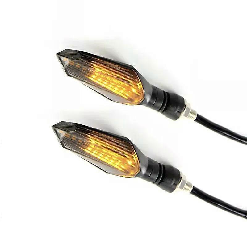 Motorcycle LED Turn Signal Light Running Water Lamp Indicator Blinker Waterproof Universal Flashing Moto Bike Super Bright