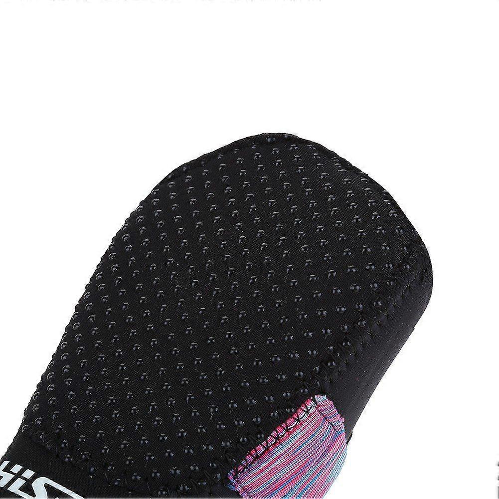 女性ヨガNOnスリップピラティスバレソフトラップダンストレーニングシューズパープル(M 37-38)