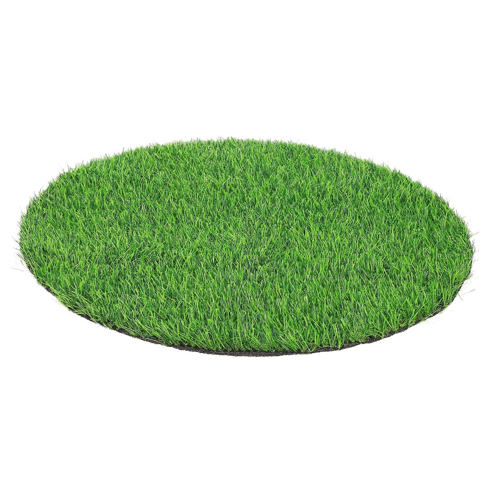 Artificial Grass Turf Patch Tiles Grass Round Mats Artificial Grass Table Runners Carpet