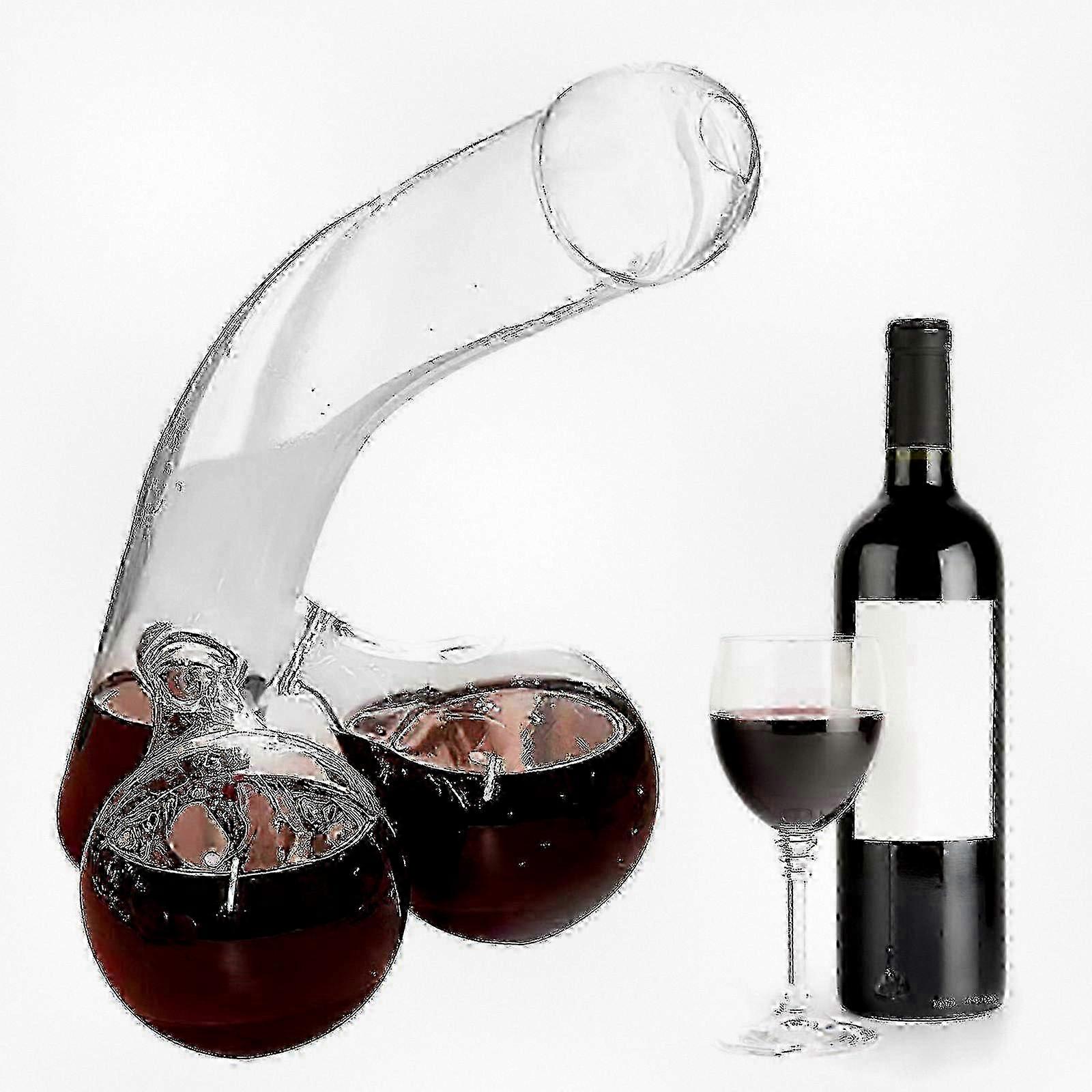 Whiskey Decanter Set, Elegant Glass Container for Scotch and Wine, Unique Gift Idea for Alcohol Lovers
