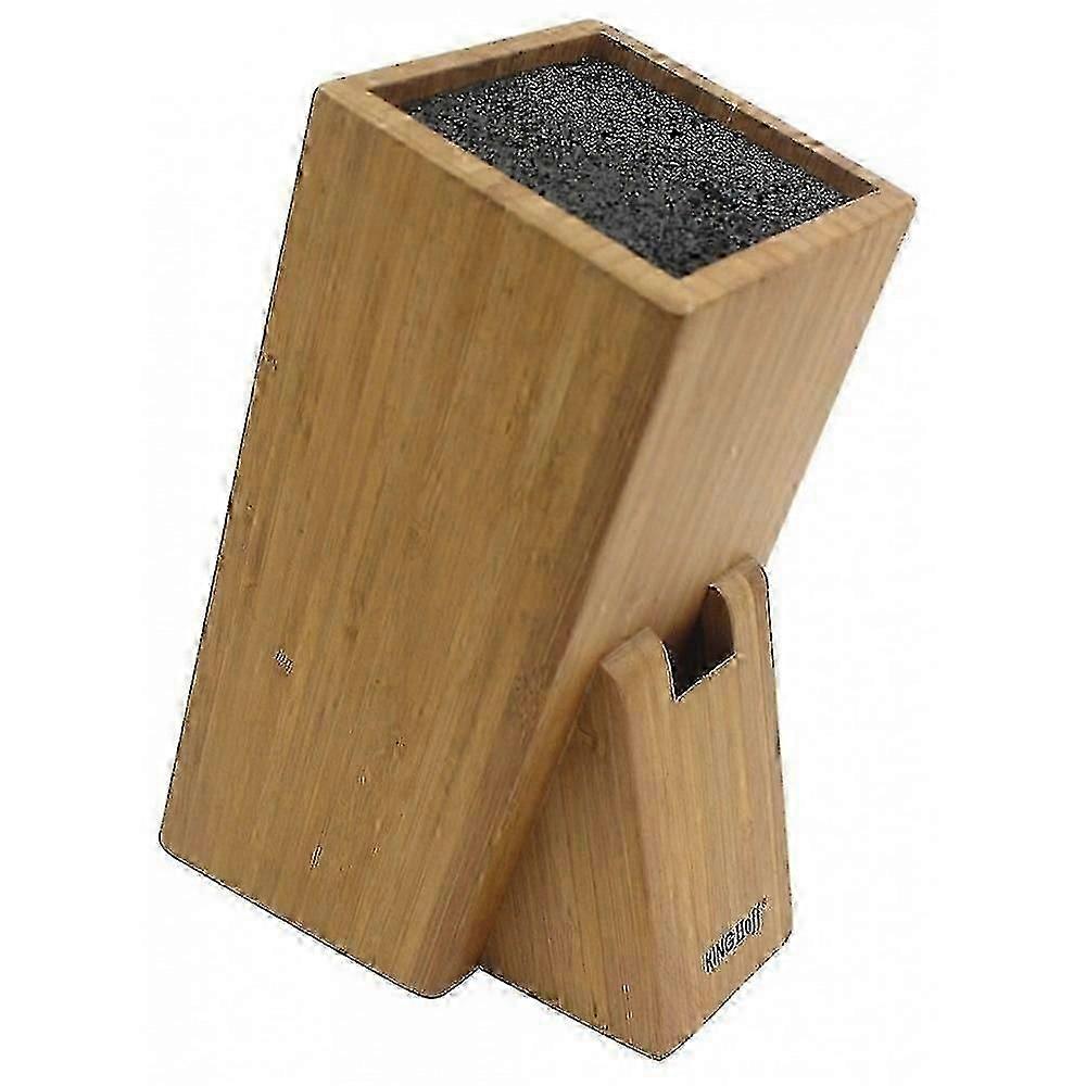 Kinghoff universal bamboo knife block KH1558 BZSM