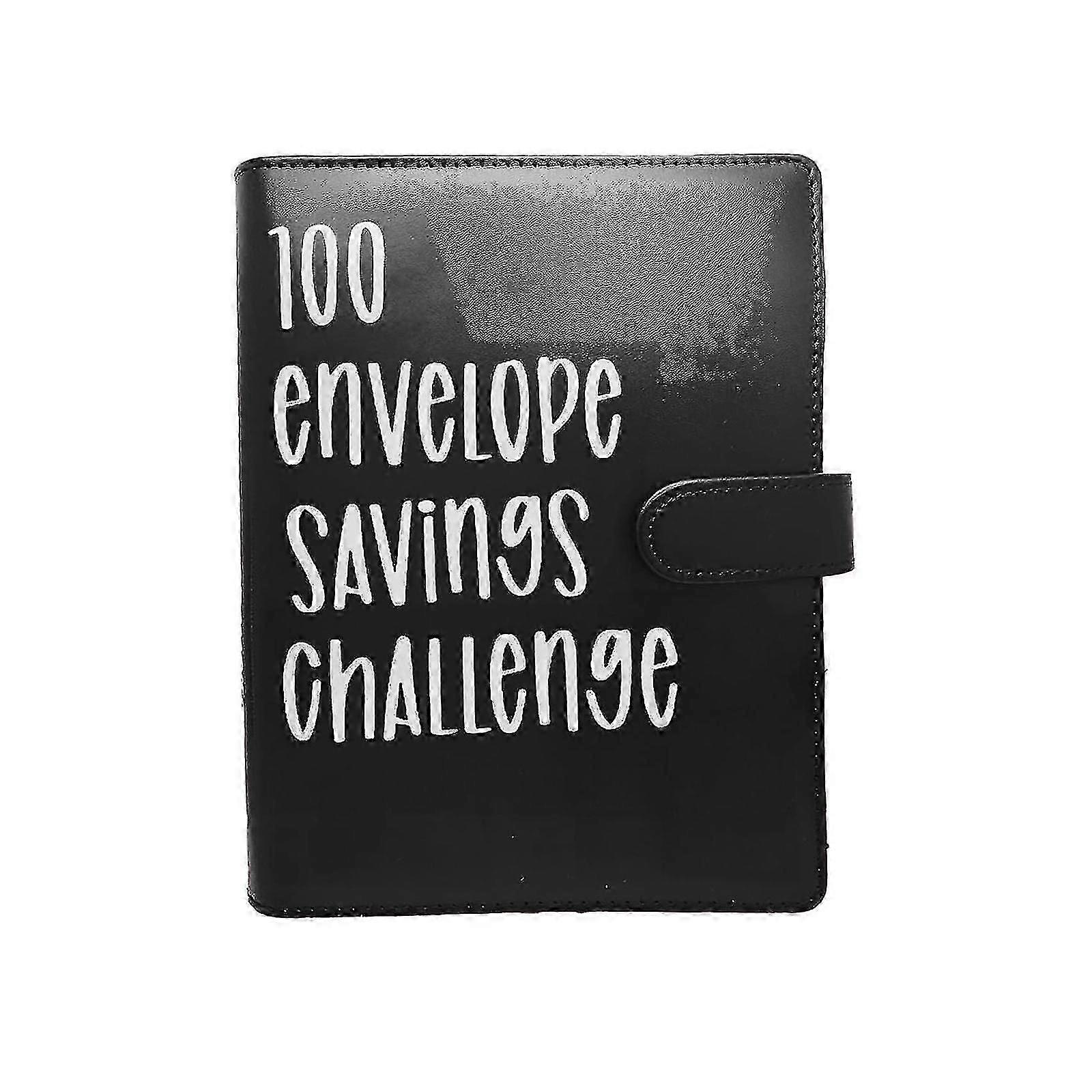 New 100 Envelope Challenge Binder, Savings Challenges Binder, Budget Binder with Cash Envelopes, Easy and Fun Way to SaveMoney Fast