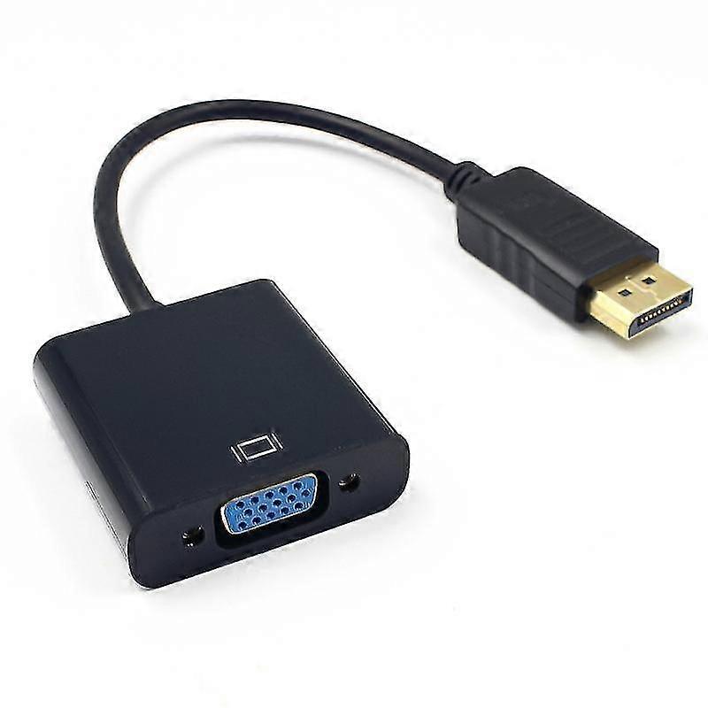 RYRA DP To VGA Adapter Cable 1080P DisplayPort To VGA Converter Cord For HDTV Monitor