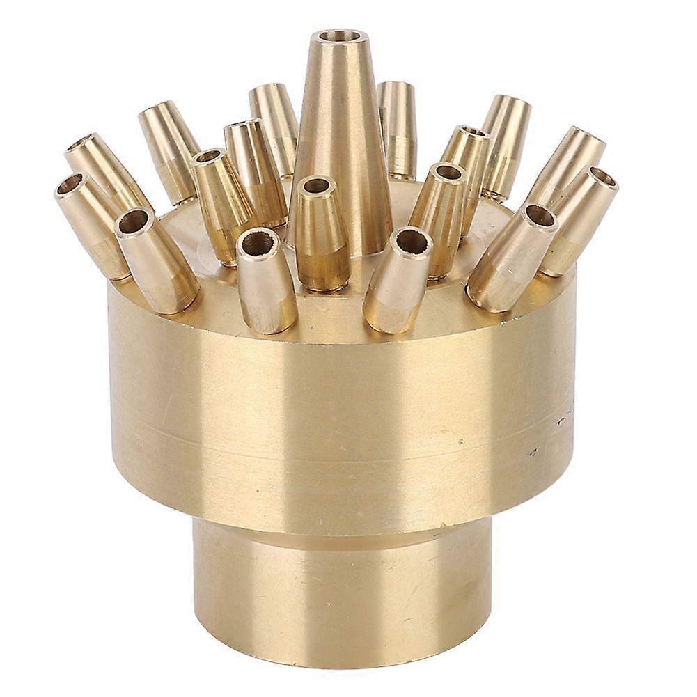 DN40 internal thread fountain nozzle 3-layer scattering landscape nozzle suitable for SPA pool