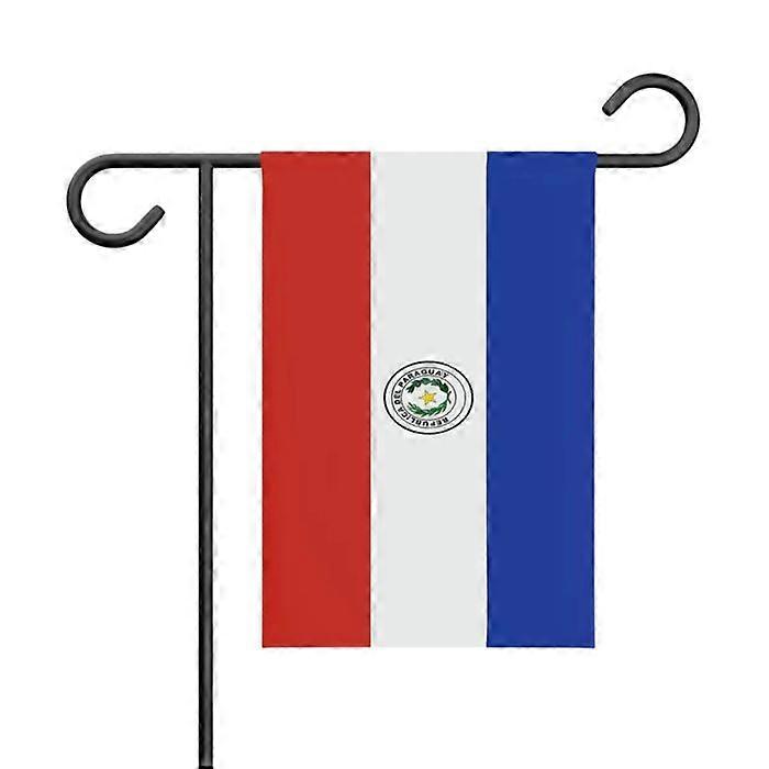 Paraguay Garden Flag – 32 x 47.5 cm – Durable Polyester – Vertical Format – Outdoor