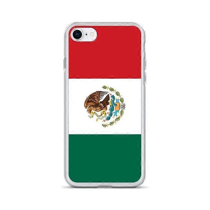 Case - iPhone - Mexico Flag - Full Protection - Soft Silicone - Flexible